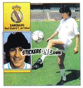 Sticker 12 Zamorano (Real Madrid, Balon aire) - Liga Spagnola 1992-1993
 - Colecciones ESTE