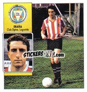 Sticker 16 Eraña (Logroñes) - Liga Spagnola 1992-1993
 n. 432 - Colecciones ESTE