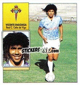 Sticker 18 Engonga (Celta) - Liga Spagnola 1992-1993
 n. 434 - Colecciones ESTE