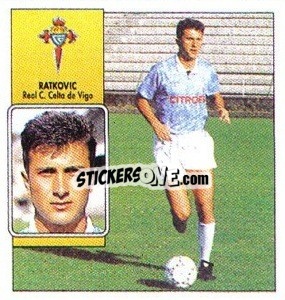 Sticker 19 Ratkovic (Celta) - Liga Spagnola 1992-1993
 n. 435 - Colecciones ESTE
