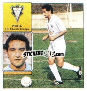 Cromo 2 Pinilla (Albacete) - Liga Spagnola 1992-1993
 - Colecciones ESTE