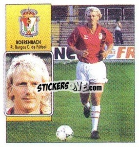 Cromo 22 Boerenbach (Burgos) - Liga Spagnola 1992-1993
 - Colecciones ESTE