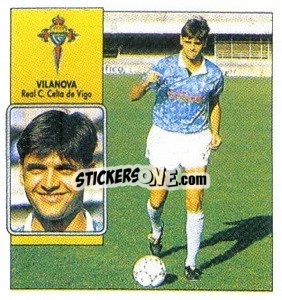 Cromo 23 Vilanova (Celta) - Liga Spagnola 1992-1993
 - Colecciones ESTE