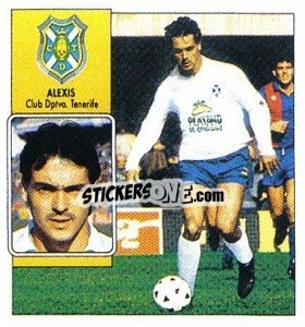 Sticker 25 Alexis (Tenerife) - Liga Spagnola 1992-1993
 - Colecciones ESTE