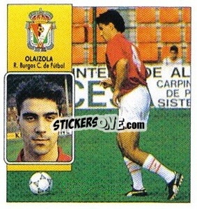 Sticker 28 Olaizola (Burgos) - Liga Spagnola 1992-1993
 n. 445 - Colecciones ESTE