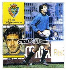 Cromo 31 Iru (Osasuna) - Liga Spagnola 1992-1993
 - Colecciones ESTE