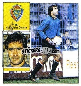 Sticker 31 Iru (Osasuna) - Liga Spagnola 1992-1993
 n. 448 - Colecciones ESTE