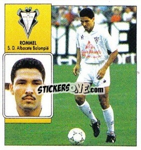 Figurina 33 Rommel (Albacete) - Liga Spagnola 1992-1993
 - Colecciones ESTE