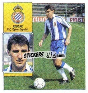 Sticker 4 Ayucar (Español) - Liga Spagnola 1992-1993
 n. 418 - Colecciones ESTE