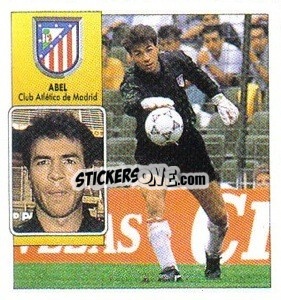Cromo Abel - Liga Spagnola 1992-1993
 n. 205 - Colecciones ESTE