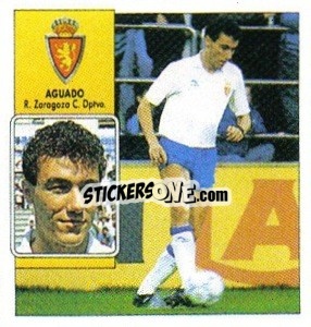 Cromo Aguado - Liga Spagnola 1992-1993
 - Colecciones ESTE