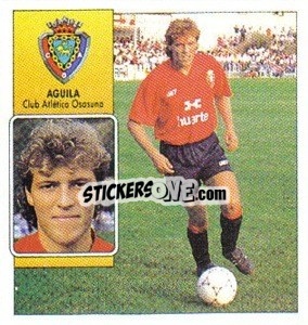 Sticker Aguila - Liga Spagnola 1992-1993
 n. 268 - Colecciones ESTE