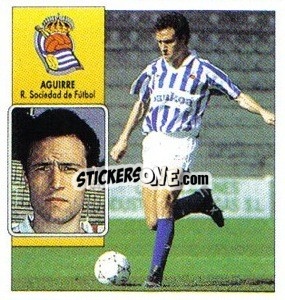 Sticker Aguirre - Liga Spagnola 1992-1993
 - Colecciones ESTE