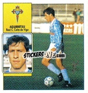 Cromo Aguirretxu - Liga Spagnola 1992-1993
 - Colecciones ESTE