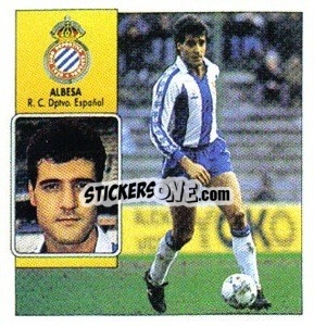 Sticker Albeza - Liga Spagnola 1992-1993
 n. 144 - Colecciones ESTE