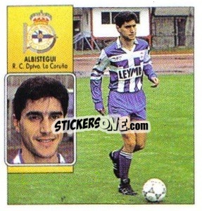 Cromo Albistegui - Liga Spagnola 1992-1993
 - Colecciones ESTE