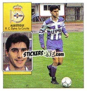 Figurina Albistegui - Liga Spagnola 1992-1993
 - Colecciones ESTE