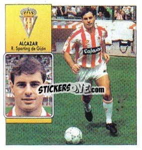 Sticker Alcazar - Liga Spagnola 1992-1993
 - Colecciones ESTE