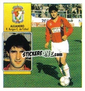 Sticker Alejandro - Liga Spagnola 1992-1993
 - Colecciones ESTE