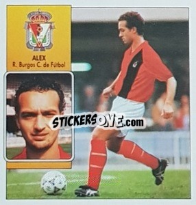 Cromo Alex - Liga Spagnola 1992-1993
 n. 77 - Colecciones ESTE