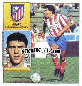 Sticker Alfaro - Liga Spagnola 1992-1993
 - Colecciones ESTE