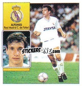 Sticker Alfonso - Liga Spagnola 1992-1993
 - Colecciones ESTE