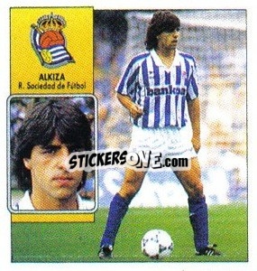 Sticker Alkiza - Liga Spagnola 1992-1993
 - Colecciones ESTE