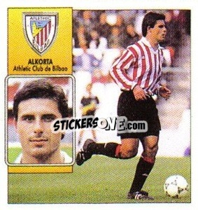 Sticker Alkorta - Liga Spagnola 1992-1993
 - Colecciones ESTE