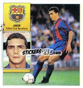 Sticker Amor - Liga Spagnola 1992-1993
 n. 31 - Colecciones ESTE