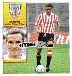 Cromo Andrinua - Liga Spagnola 1992-1993
 - Colecciones ESTE