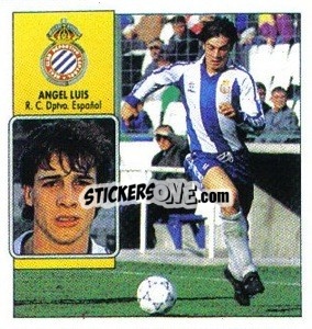 Sticker Angel Luis - Liga Spagnola 1992-1993
 - Colecciones ESTE
