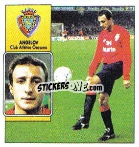 Sticker Angelov - Liga Spagnola 1992-1993
 - Colecciones ESTE