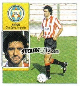 Sticker Anton (coloca) - Liga Spagnola 1992-1993
 - Colecciones ESTE