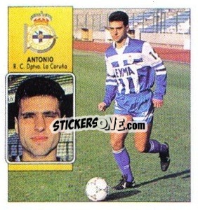 Sticker Antonio - Liga Spagnola 1992-1993
 n. 126 - Colecciones ESTE