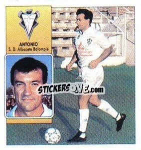 Figurina Antonio - Liga Spagnola 1992-1993
 - Colecciones ESTE
