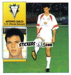 Sticker Antonio Carlos (coloca) - Liga Spagnola 1992-1993
 n. 18 - Colecciones ESTE