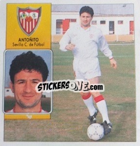 Sticker Antoñito - Liga Spagnola 1992-1993
 - Colecciones ESTE