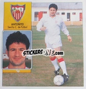 Sticker Antoñito - Liga Spagnola 1992-1993
 n. 329 - Colecciones ESTE