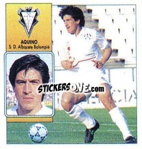 Cromo Aquino - Liga Spagnola 1992-1993
 n. 16 - Colecciones ESTE