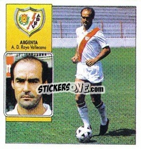 Sticker Argenta - Liga Spagnola 1992-1993
 n. 304 - Colecciones ESTE