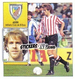 Sticker Asier - Liga Spagnola 1992-1993
 n. 44 - Colecciones ESTE