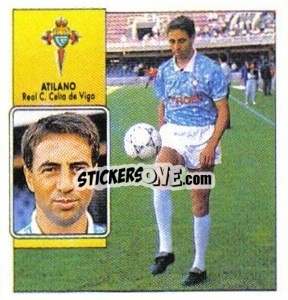 Sticker Atilano - Liga Spagnola 1992-1993
 n. 109 - Colecciones ESTE