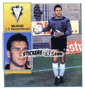 Sticker Balaguer - Liga Spagnola 1992-1993
 - Colecciones ESTE