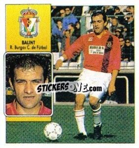 Sticker Balint - Liga Spagnola 1992-1993
 n. 74 - Colecciones ESTE