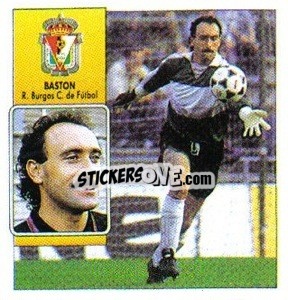Sticker Baston - Liga Spagnola 1992-1993
 - Colecciones ESTE