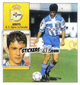 Figurina Bebeto (coloca) - Liga Spagnola 1992-1993
 - Colecciones ESTE