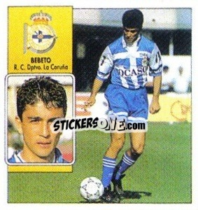 Cromo Bebeto (coloca)