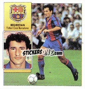 Cromo Beguiristain - Liga Spagnola 1992-1993
 n. 34 - Colecciones ESTE