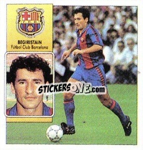 Cromo Begiristan - Liga Spagnola 1992-1993
 - Colecciones ESTE