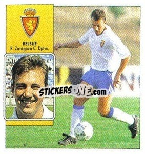 Sticker Belsue - Liga Spagnola 1992-1993
 n. 400 - Colecciones ESTE